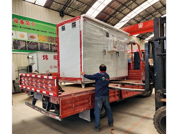 金銀花（huā）烘幹（gàn）機發貨中（zhōng）