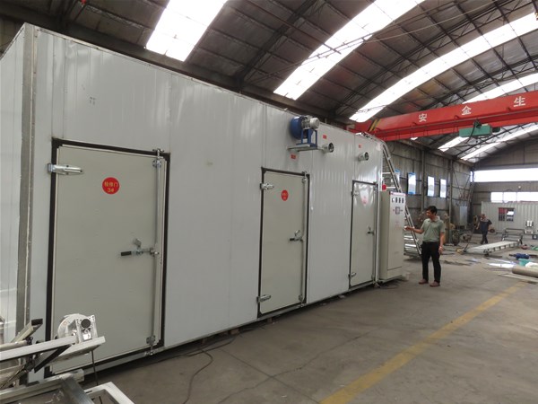 多層（céng）帶式幹燥機烘網如何更換