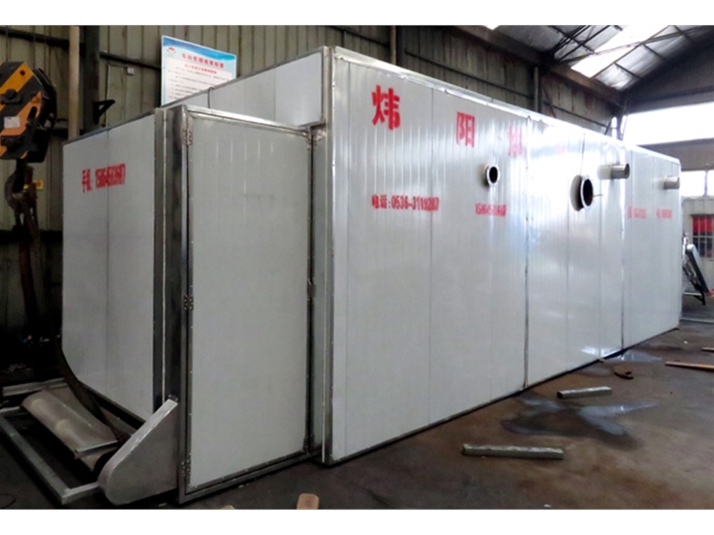 Vegetarian meat mesh belt dryer (click to enter)